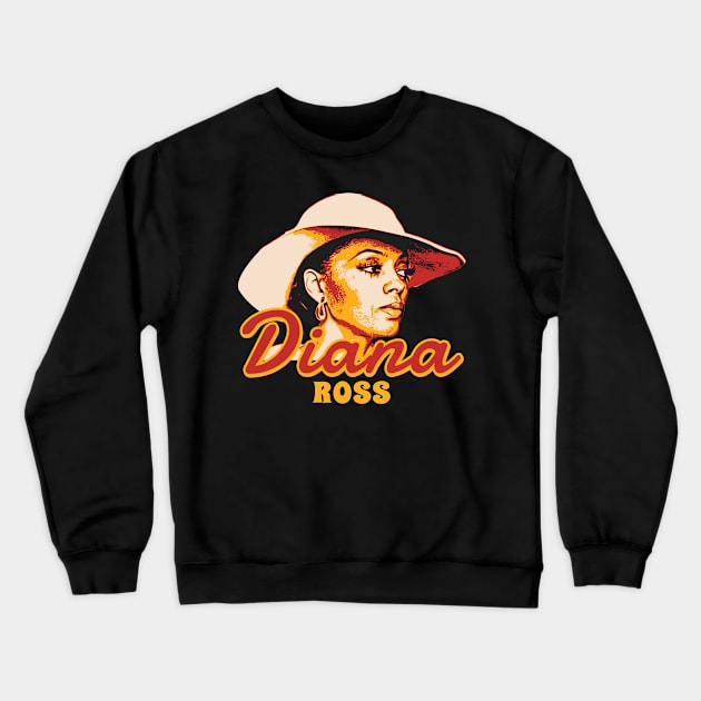 ross vintage retro diana Crewneck Sweatshirt by LAKOSH